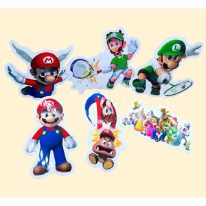 NEW Mario Bros. Sticker Bundle
